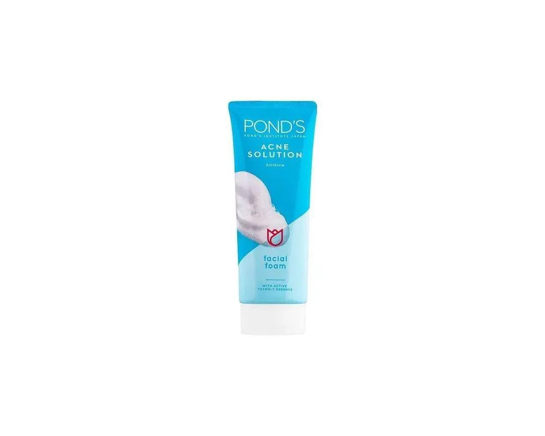 Ponds Acne Solution Face Wash – 100g | Anti-Acne & Scar Removal Formula for Clear, Healthy Skin