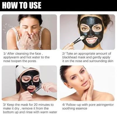 Peel-Off Face Mask – Blackhead Remover | Deep Cleansing & Glowing Skin for All Skin Types
