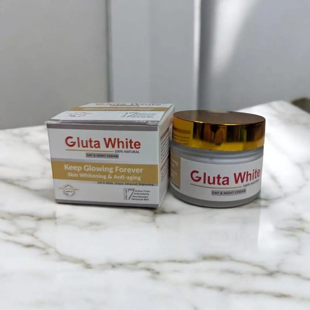 Gluta White Day & Night Cream – Brighten, Nourish & Glow Around the Clock