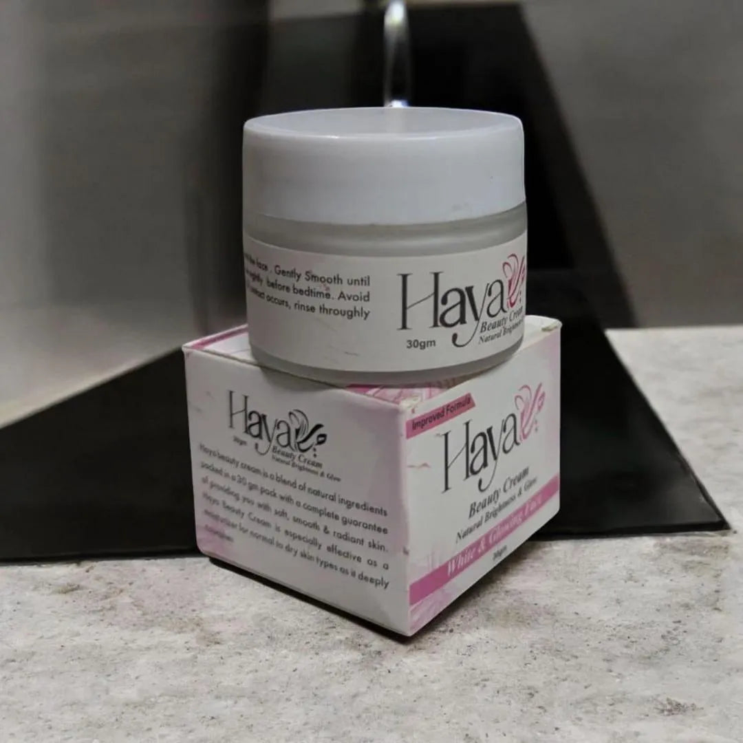 Haya Whitening Cream – Reveal Your Natural Radiance in Every Glow