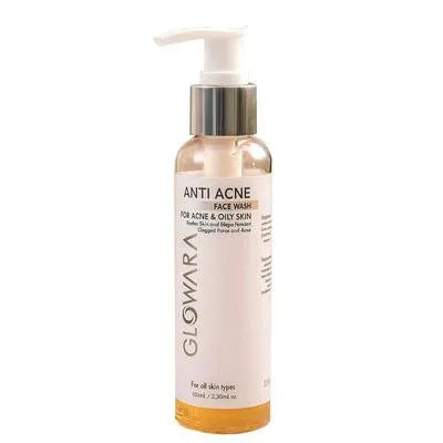Glowara Anti Acne Face Wash – 100ml | Deep Cleansing Salicylic Acid Formula for Clear, Healthy Skin
