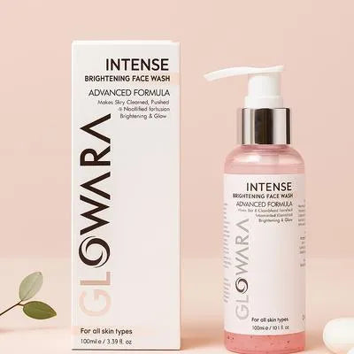 Glowara Intense Brightening Face Wash – 100ml | Deep Cleansing, Whitening & Radiance Boost for All Skin Types