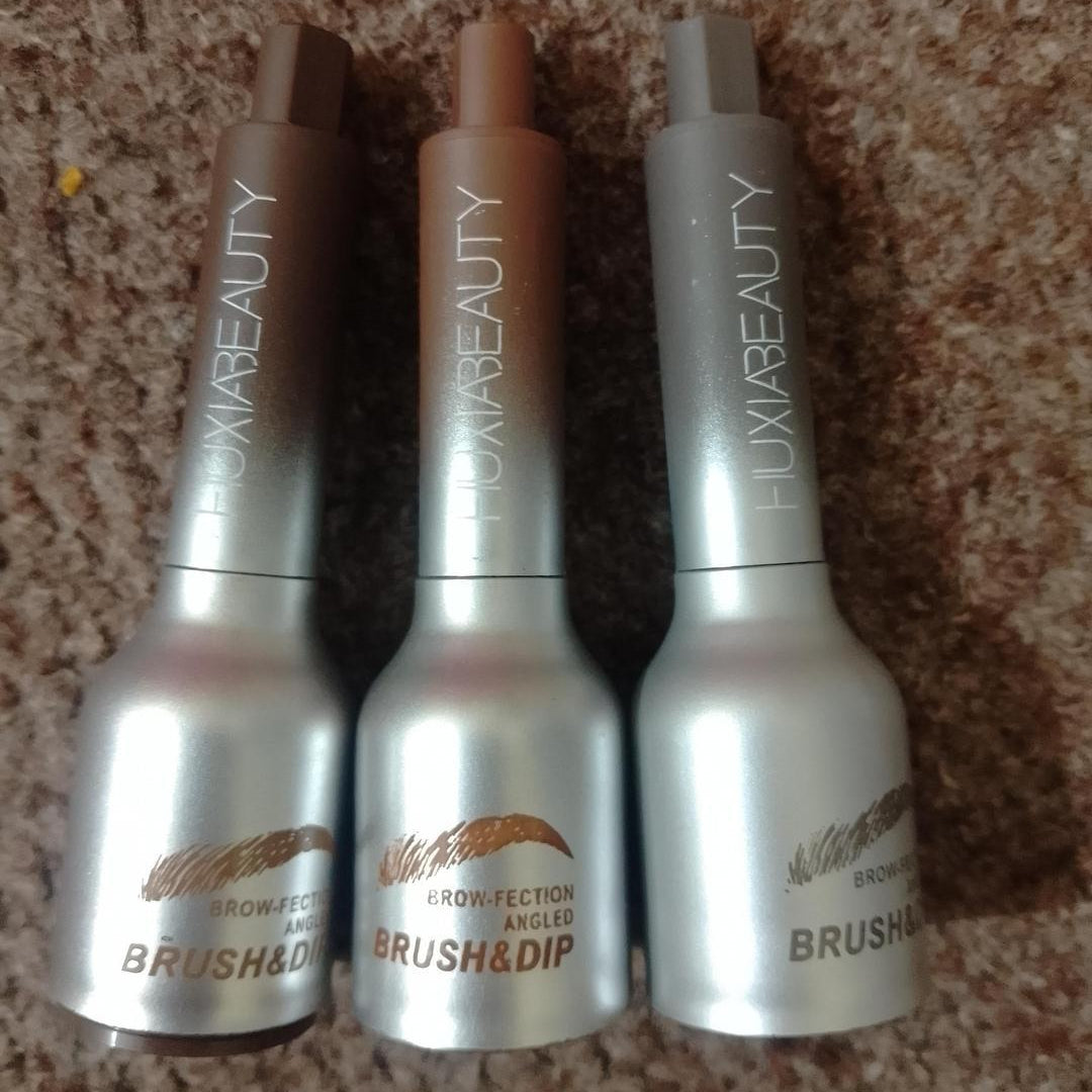 HuxiBeauty BrowFection Angled Brush & Dip Eyebrow Gel Pen