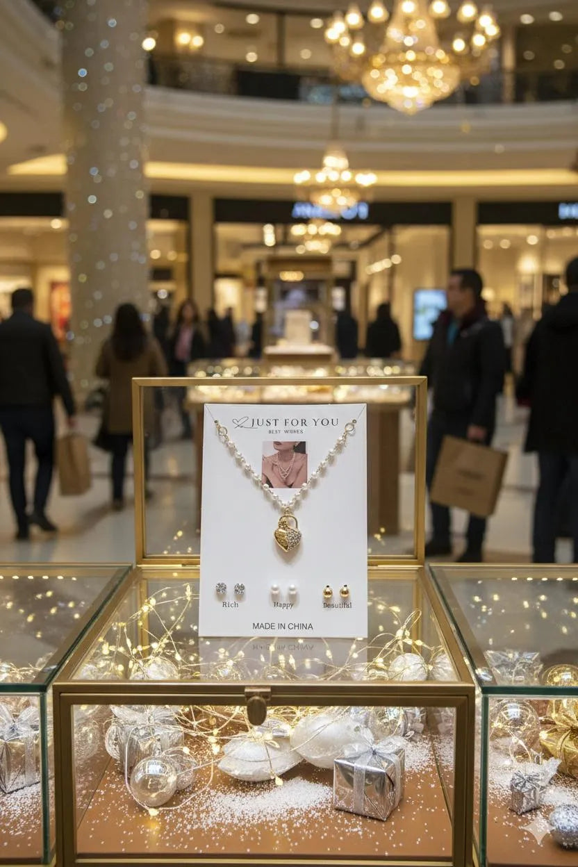 Multicolor Alloy Necklace Set – Stylish, Vibrant & Versatile