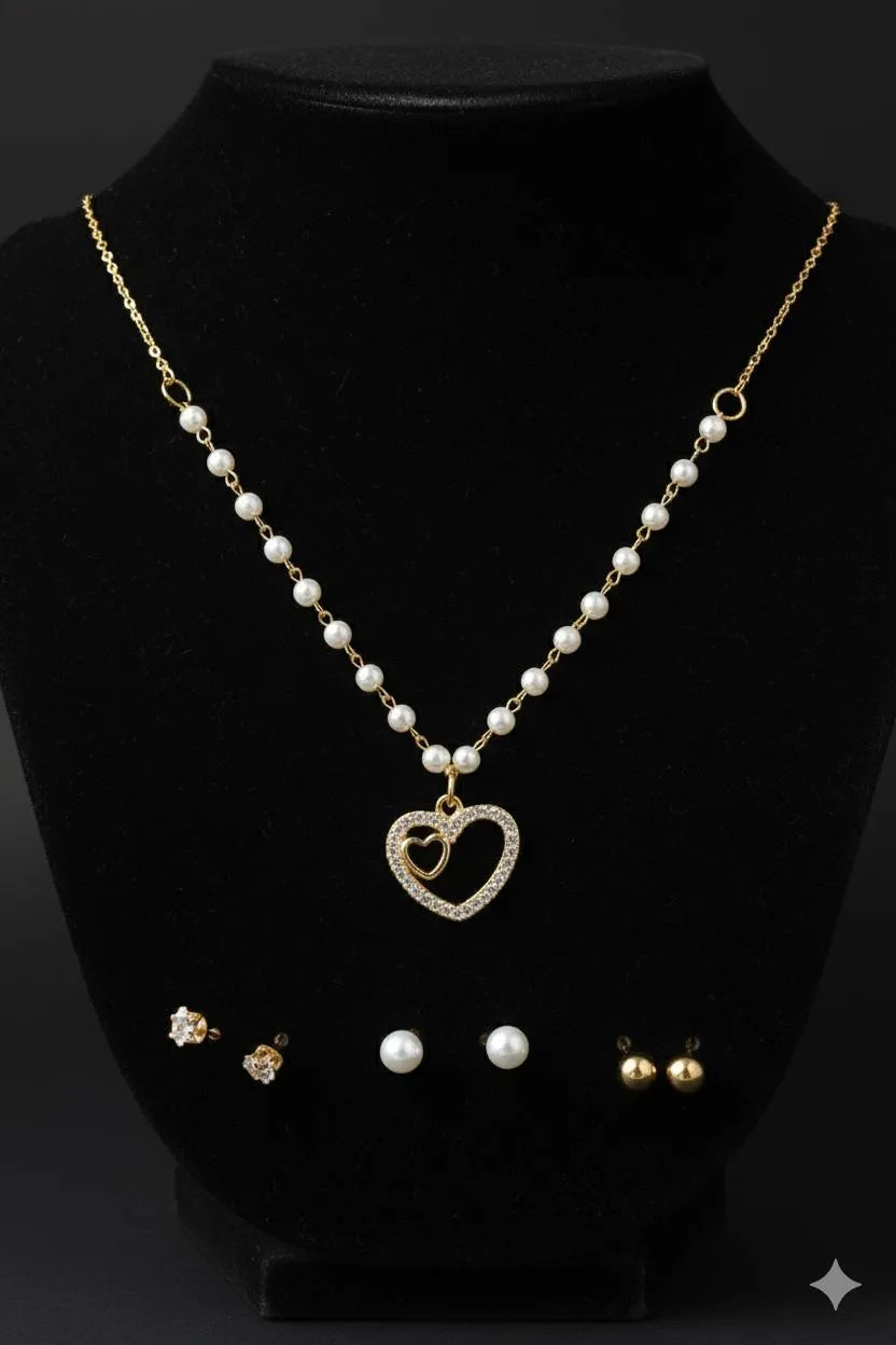 Multicolor Fashion Necklace Set – Elegant & Eye-Catching