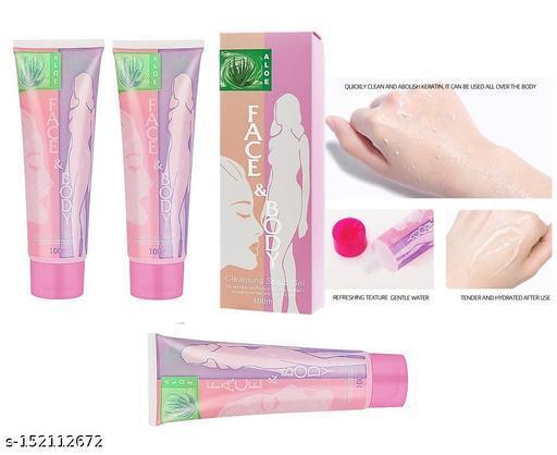 Skin Brightening & Cleansing Scrub Gel – Deep Cleanse, Instant Glow & Radiant Smoothness (100ml)