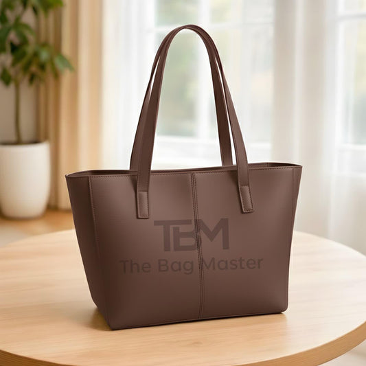 TBM The Bag Master Tote Bags Stylish Durable And Spacious Design For Everyday Carry And Convenience - Maroon