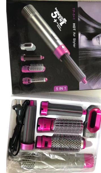 High-Quality 5-in-1 Hair Styler Brush