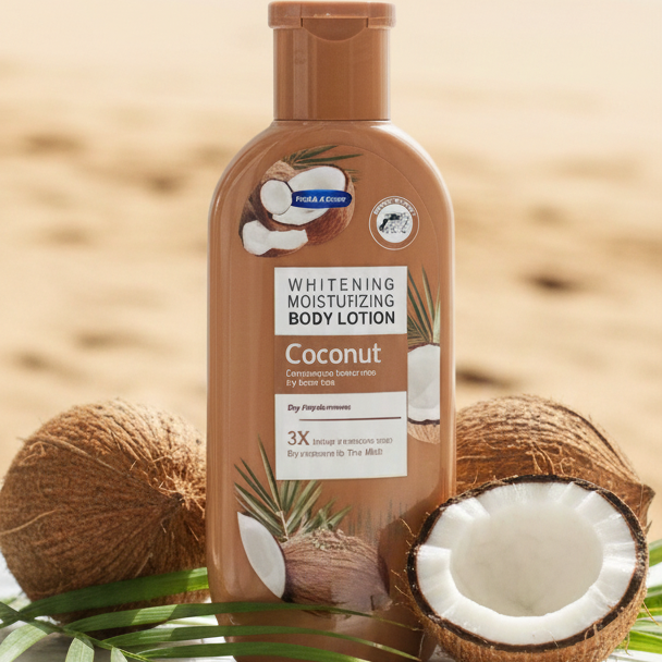 Premium Coconut Whitening & Moisturizing Body Lotion