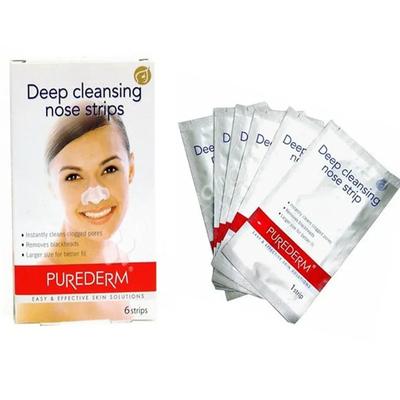 6 Pc’s Peel-Off Nose Strips | Deep Cleansing Blackhead Remover for All Skin Types