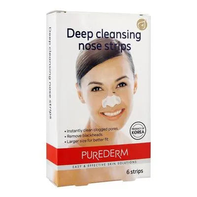 6 Pc’s Peel-Off Nose Strips | Deep Cleansing Blackhead Remover for All Skin Types