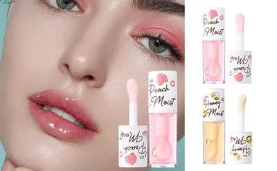 Big Brush Color Changing Glossy Lip Oil – Hydrating Shine & Perfect Pink Glow (1 Pc)