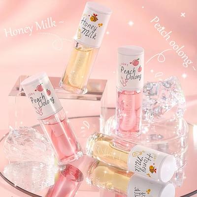 Big Brush Color Changing Glossy Lip Oil – Hydrating Shine & Perfect Pink Glow (1 Pc)