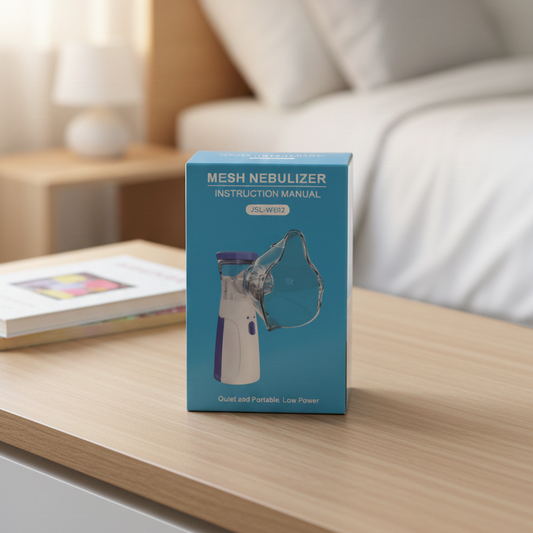 JSL-W302 Portable Mesh Nebulizer: Quiet, Low-Power Personal Inhaler for Efficient Respiratory Care