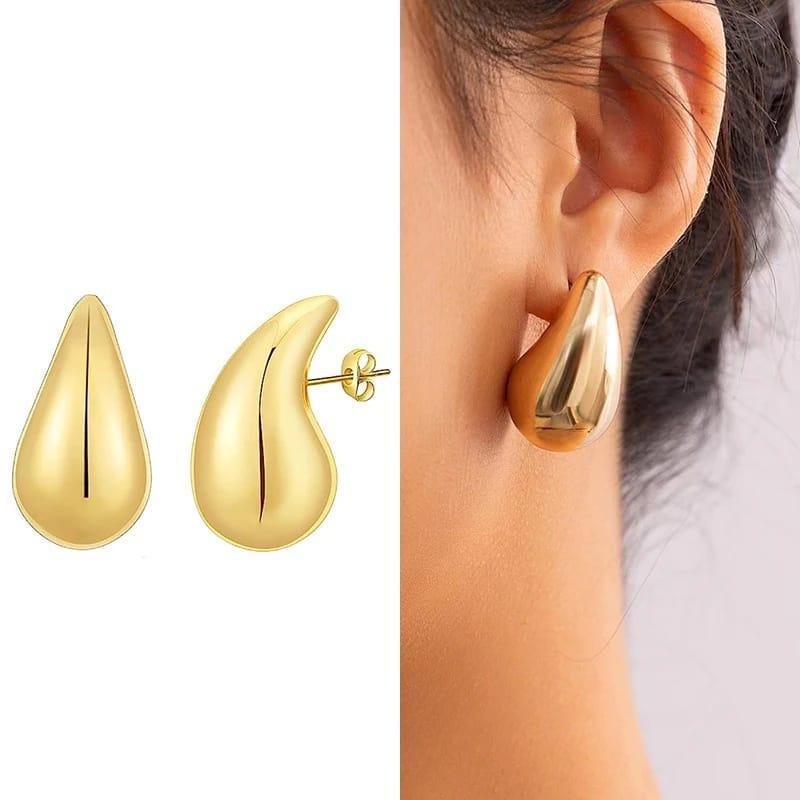 Tear Drop Studs – Elegant & Stylish