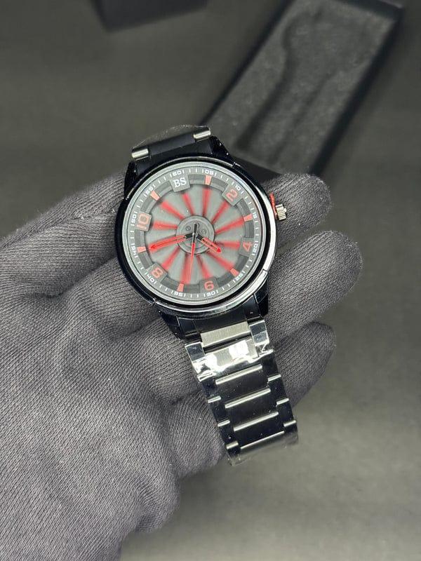 Stainless Steel Spinning Watch – Stylish, Vibrant & Unique
