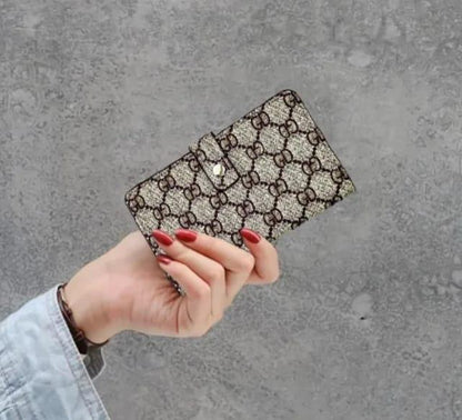 Stylish Women's PU Leather Bi-Fold Wallet – Elegant & Practical