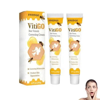 Bee Venom Vitigo Cream | Whitening, Brightening & Acne Scar Removal Formula for All Skin Types