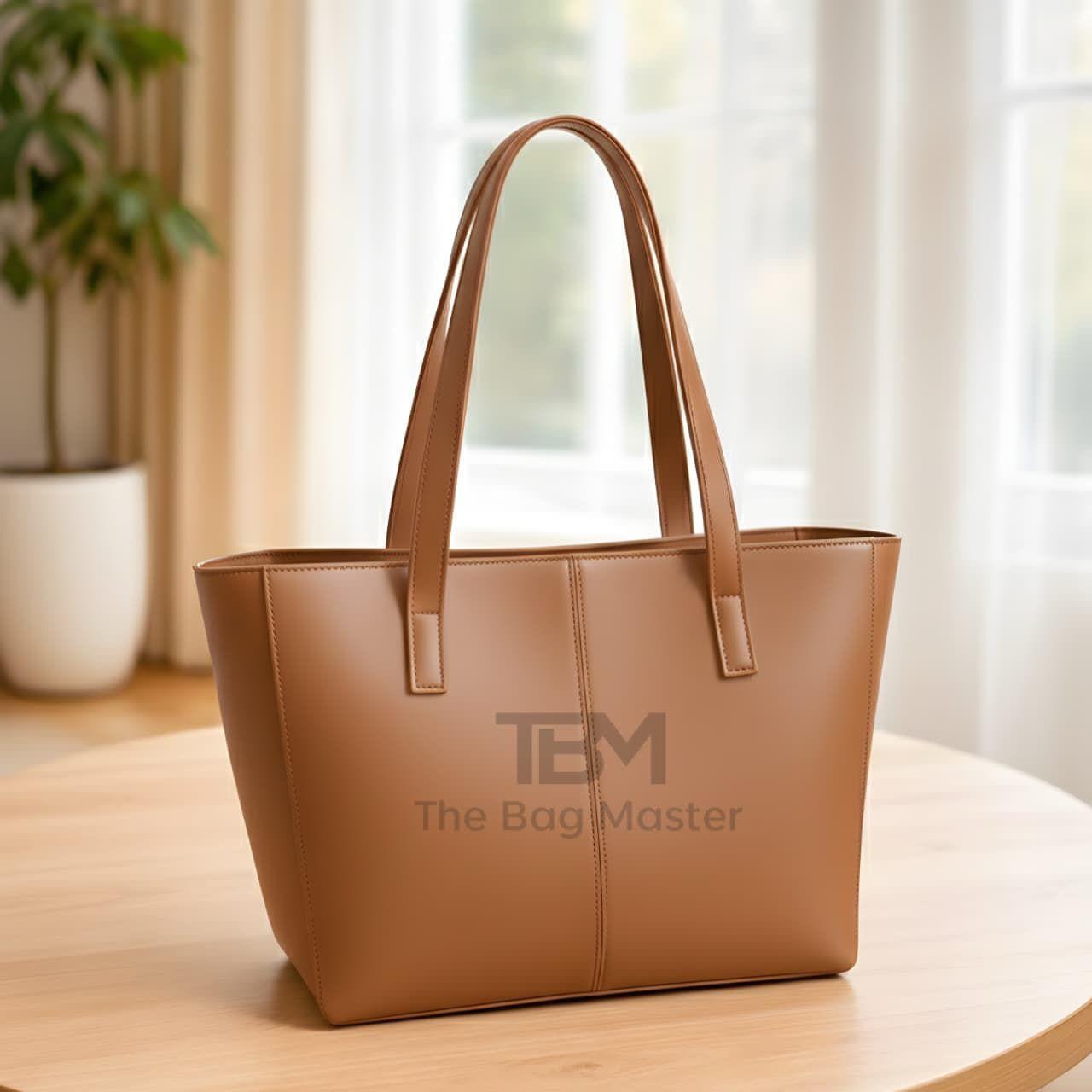 TBM The Bag Master Tote Bags Stylish Durable And Spacious Design For Everyday Carry And Convenience - Maroon
