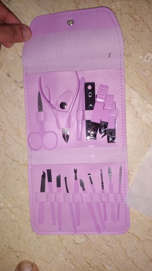Professional Manicure Set – Complete Nail Care Grooming Kit