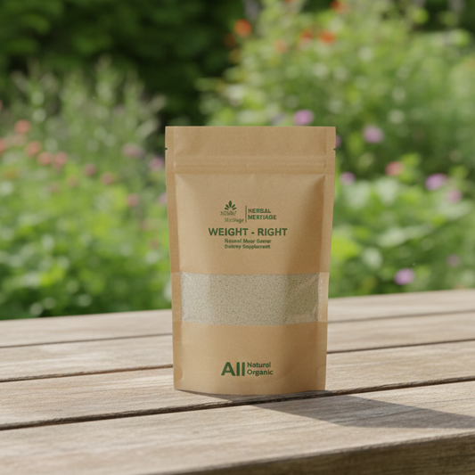 Herbal Heritage Natural Mass Gainer – Dietary Supplement for Healthy Weight Gain & Energy Support- 50Ml