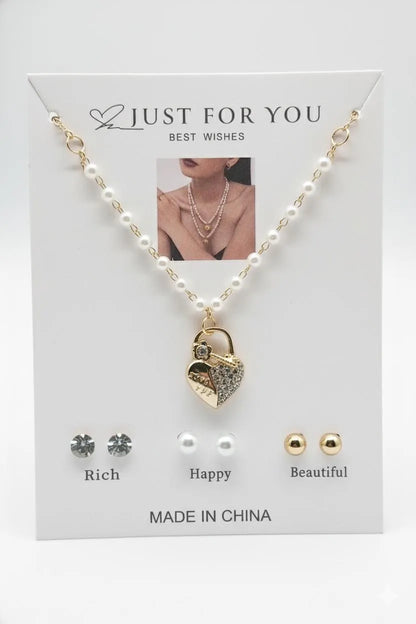 Multicolor Alloy Necklace Set – Stylish, Vibrant & Versatile