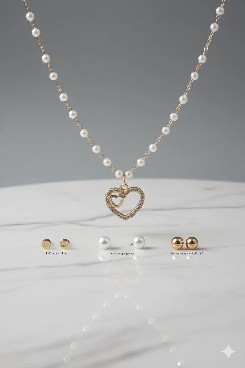 Multicolor Fashion Necklace Set – Elegant & Eye-Catching