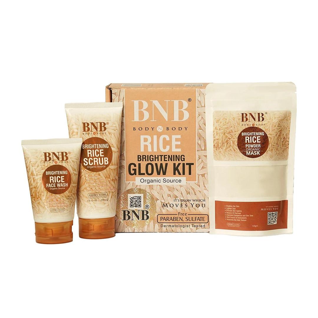 3 in 1 Rice Skincare Kit – Brighten, Cleanse & Nourish for a Naturally Radiant Glow