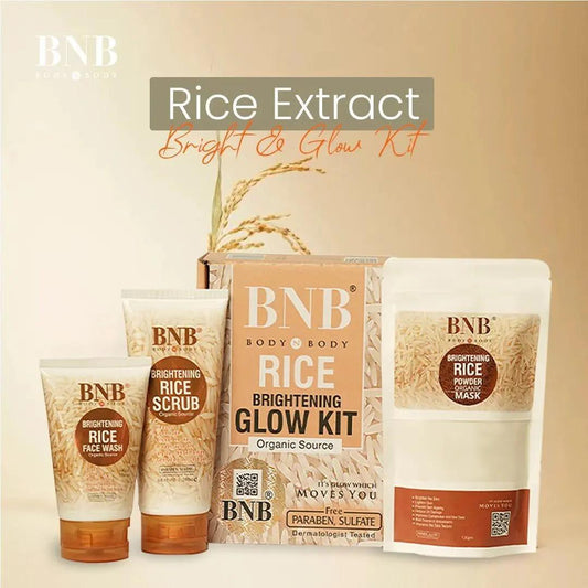 3 in 1 Rice Skincare Kit – Brighten, Cleanse & Nourish for a Naturally Radiant Glow