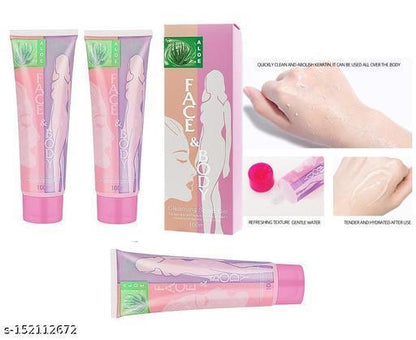 Skin Brightening & Cleansing Scrub Gel – Deep Cleanse, Instant Glow & Radiant Smoothness (100ml)