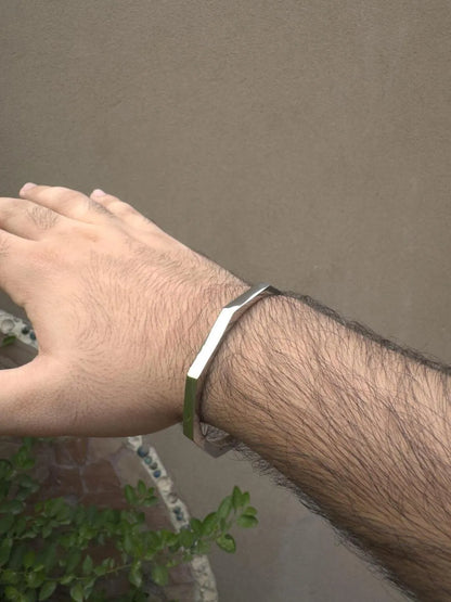 Premium Silver Plated Kara Bangle – Unisex | Stylish • Durable • Free Size