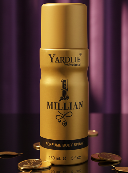 Yardlie Professional 1 MILLION Perfume Body Spray – 150ml