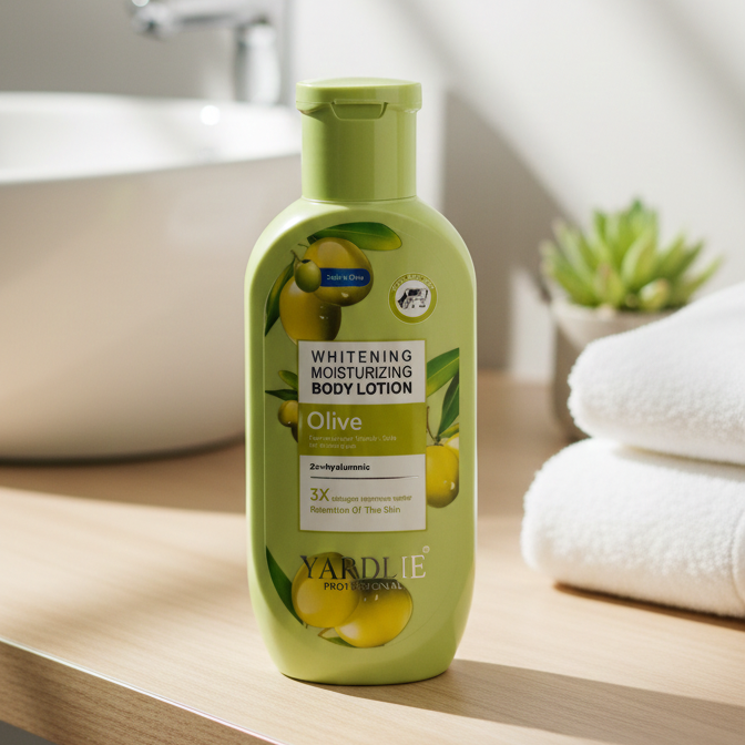 Yardlie Professional Olive Whitening & Moisturizing Body Lotion – 200ML