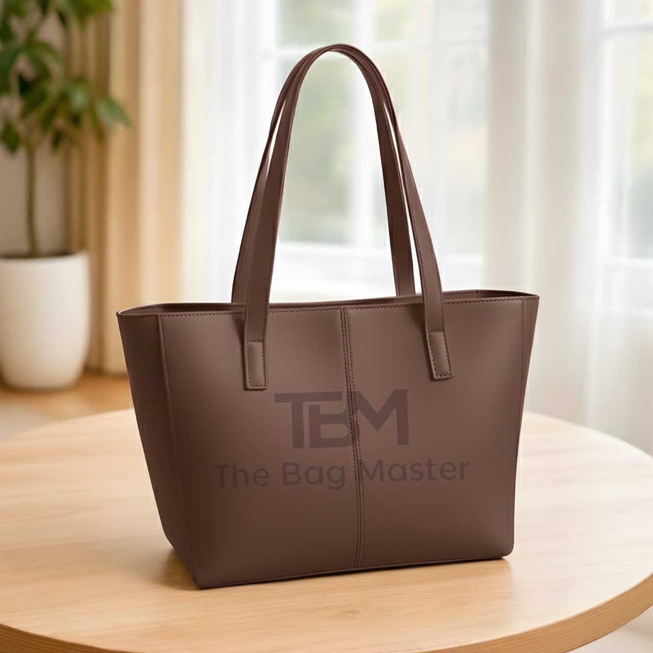TBM The Bag Master Tote Bags Stylish Durable And Spacious Design For Everyday Carry And Convenience - Maroon