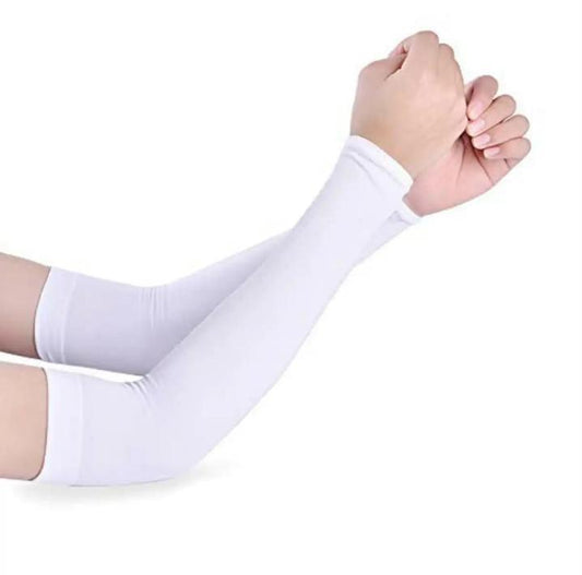 Unisex Cotton Jersey Arm Sleeves – Lightweight Sun Protection