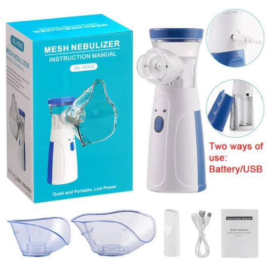 JSL-W302 Portable Mesh Nebulizer: Quiet, Low-Power Personal Inhaler for Efficient Respiratory Care