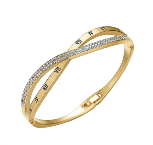 Modern Design Gold Plated Kara Bracelet – Stylish & Premium Finish