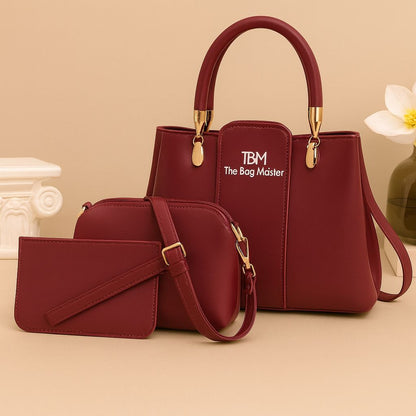 3-Piece Ladies Handbag Set