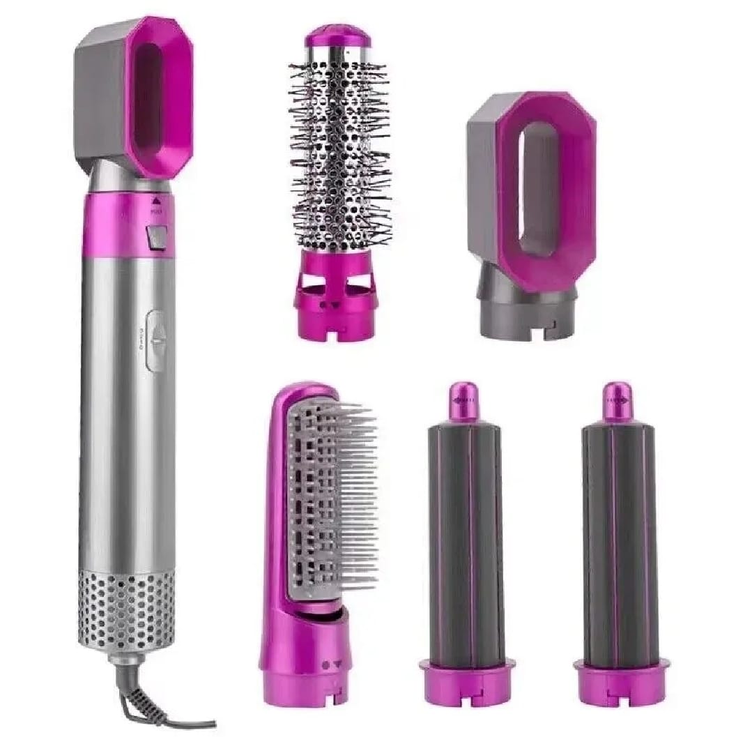 High-Quality 5-in-1 Hair Styler Brush