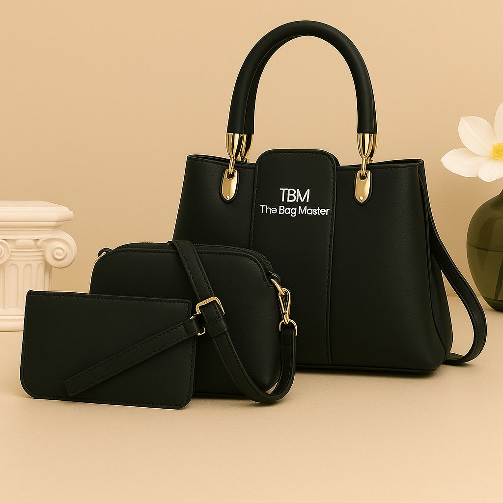 3-Piece Ladies Handbag Set