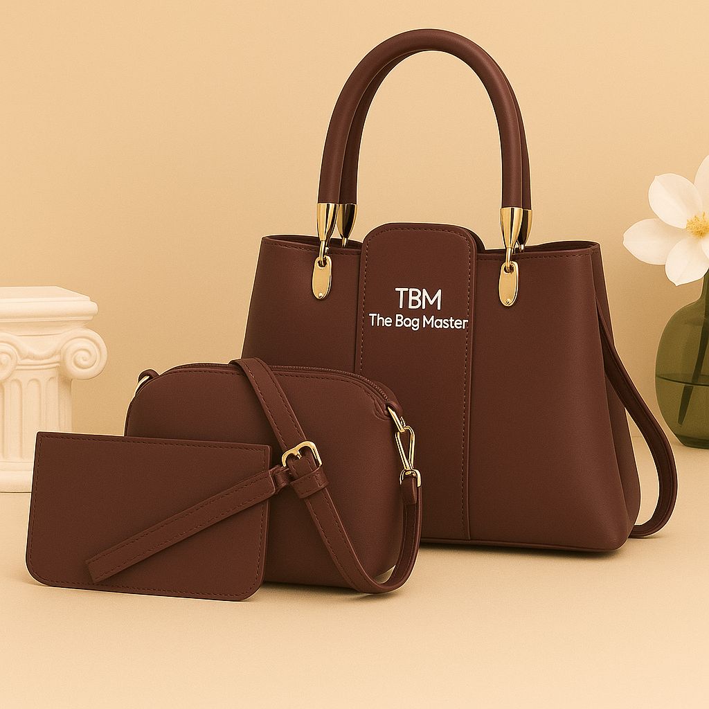 3-Piece Ladies Handbag Set