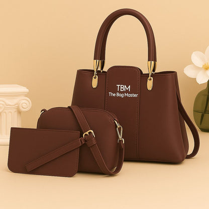 3-Piece Ladies Handbag Set