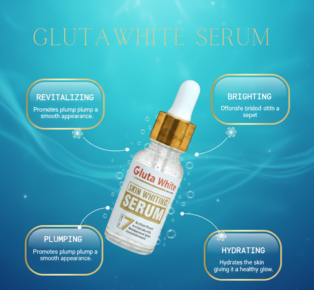 Gluta White Face Glowing Serum – 30ml