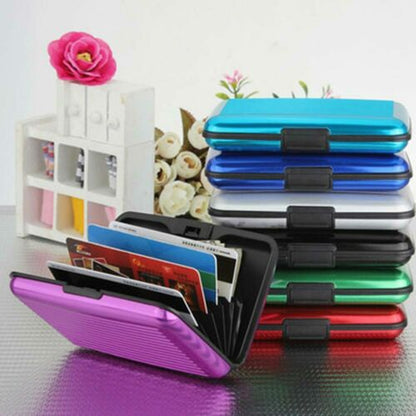Aluma Wallet – Waterproof & Damage-Proof Slim Wallet for Men & Women (Random Color)